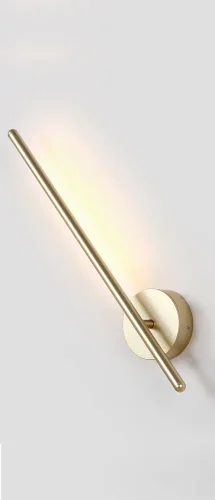 Бра LED VERDE AP L500 GOLD Crystal Lux золотой на 1 лампа, основание золотое в стиле хай-тек  фото 4